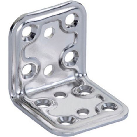 PIASTRA 746/IN ANGOLARE INOX 40X40X40 MM Q.TA 5