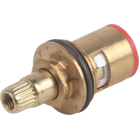 Noyau de valve de robinet en laiton, adapté aux restaurants, cuisines et salles de bains, noyau en laiton et tige en fer. (1/5)