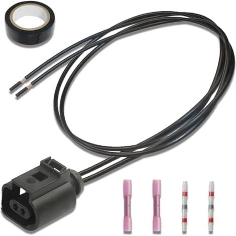 1J0973702 Kit de réparation prise de capteur connecteur ABS ESP pour Audi A1 A2 A3 A4 A5 A6 A7 A8 S3 S4 S5 S6 S7 S8 pour VW T4 T5 T6 pour Seat pour Skoda Capteur Température (1/4)