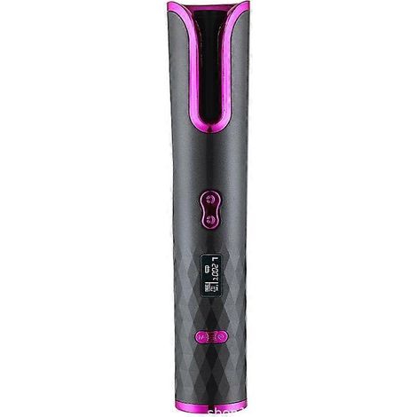 Fer à friser automatique sans fil rechargeable, professionnel, avec écran LCD et 6 niveaux de température (1/5)