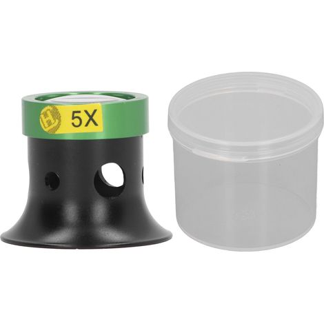 Tragbare 5-fach optische Lupe zur Reparatur von Schmuck, Uhren, Schaltkreisen, Textilien, Münzen und für Experimente (1/5)