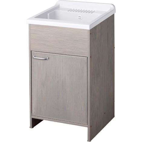 Lavabo en PVC en KIT 45X50 pour Intérieur/Extérieur chêne (1/4)