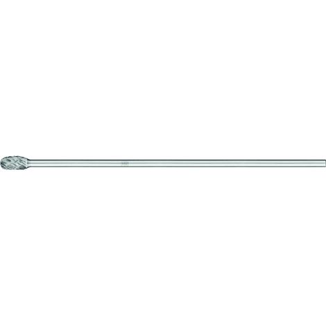 PFERD TOOLS Hartmetall Hochleistungsfrässtift STEEL Tropfen TRE Ø 12x20mm Schaft-Ø 6x150mm für Stahl (1/3)