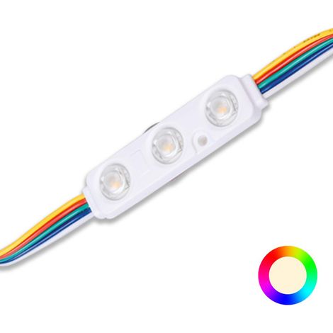 LED Modul 0,72W 12V 160° IP66 - Lichtfarbe: RGB+4000K