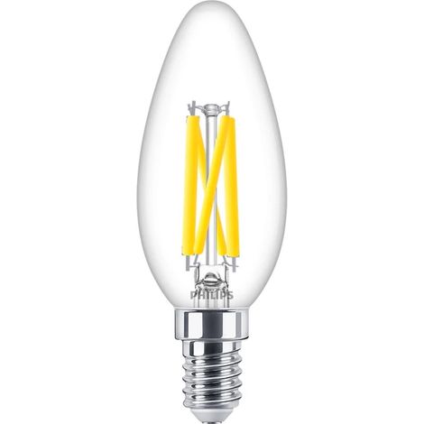 Philips MASTER LED E14 Bougie Filament Claire 3.4W 470lm - (1/5)