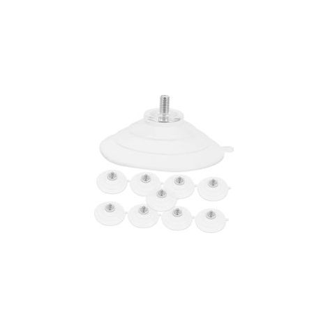 10pièces Transparentes à Vis Pvc Pour Meubles Et Accessoires Fixation Pour (1/5)