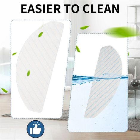 100 pezzi tamponi usa e getta microfibra per Deebot OZMO T8 T9 AIVI N8 Pro + pezzi aspirapolvere (1/5)