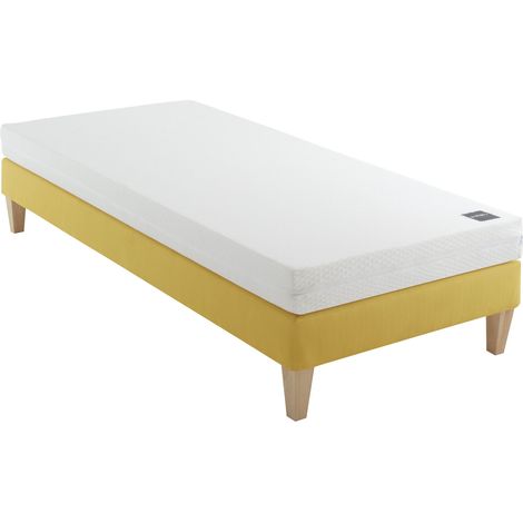 Ensemble matelas junior mousse, sommier et pieds Aurore 100 - SOMEO 70x190 (1/5)