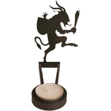 Bougeoirs décoratifs en forme d'ombre pour Halloween (bougies non incluses) - Accessoires de fête d'Halloween (1/5)