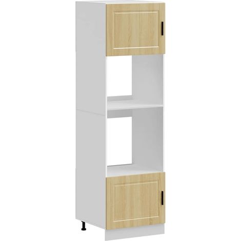 Maison Exclusive - Armarios para horno 2 uds Porto roble sonoma m