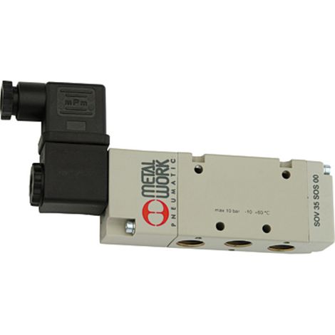 [NEUWERTIG] Riegler Wegeventil Steuerventil 5 2 Wegeventil G 3 8 Monostabil 24 V Dc B-Ware (1/2)