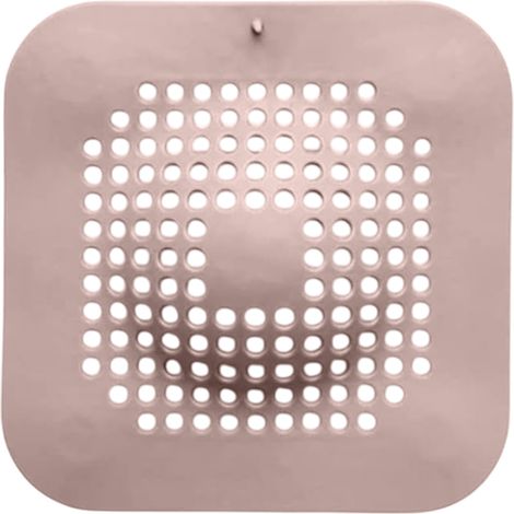 Couvercle de siphon de sol en silicone anti-obstruction pour lavabo, filtre anti-cheveux pour siphon de salle de bain, filtre d'égout (1/5)