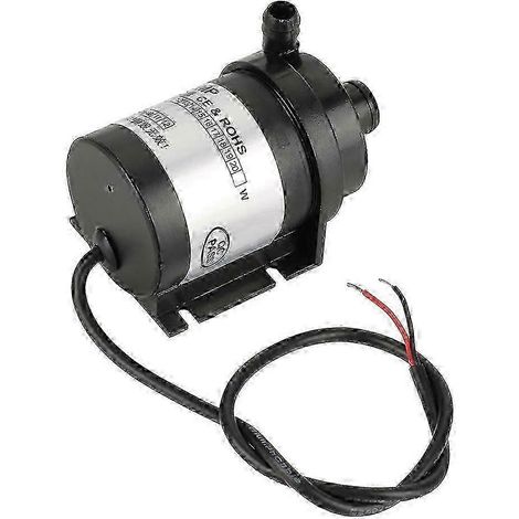 Pompe à eau sans balais 24 V 10 W, noire, résistante aux hautes températures et à faible bruit - (1/4)