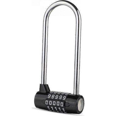 Code antivol Velo à 5 chiffres - Avec boucle longue - Antivol étanche pour vélo avec code de réinitialisation (1/3)