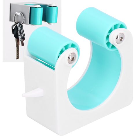 Boucle de fixation originale pour vélo, accessoire de cyclisme pour l'extérieur et la maison, bleu, 8 x 8 x 4 cm (1/5)