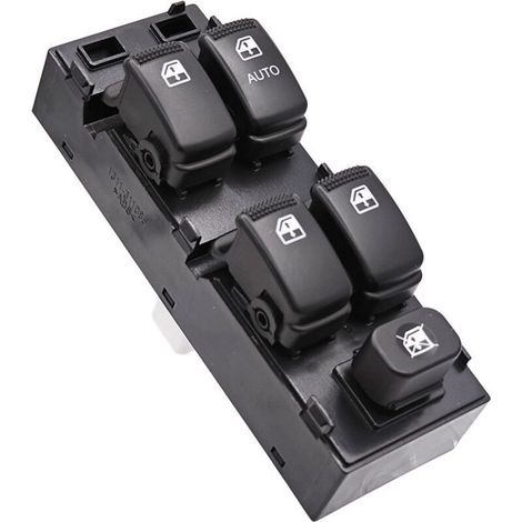 Interrupteur de lève-vitre électrique automobile 93570-1C500, compatible avec les Hyundai Getz 2003-2010, commande la montée et la descente des vitres électriques, côté conducteur, peut contrôler tout