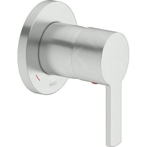 Mitigeur monocommande PLAN BLUE UP finition acier inoxydable (1/2)