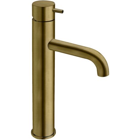 Mitigeur lavabo mi-haut triverde + vidage laiton up&down vieux bronze - CRISTINA ONDYNA TV22793