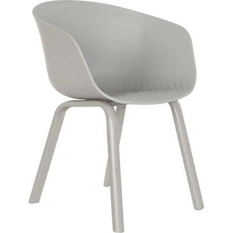 Silla Pp Metal 60X55X78 Gris Claro (1/5)
