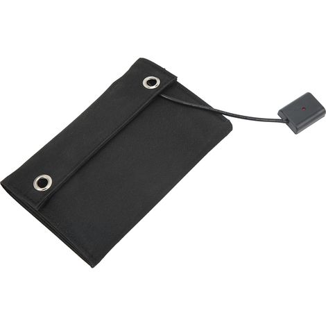 Panneau solaire pliable 25 W, étanche IP65, anti-oxydation, avec câble USB pour caméras de surveillance et ordinateurs portables. (1/5)