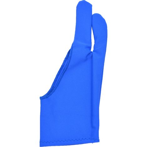 Gants à deux doigts épaissis à deux doigts gants de peinture plate (bleu) (1/5)