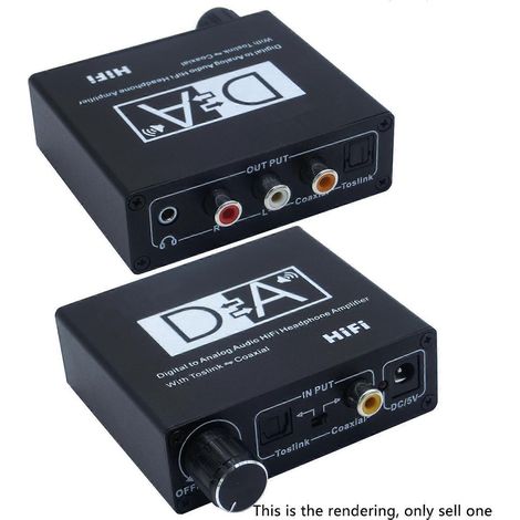 HiFi Digital-Analog-Audio-Wandler mit 3,5-mm-Kopfhörerverstärker (1/5)