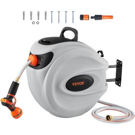 Avvolgitubo Retrattile per Tubo da Giardino Avvolgitubo da (1/5)