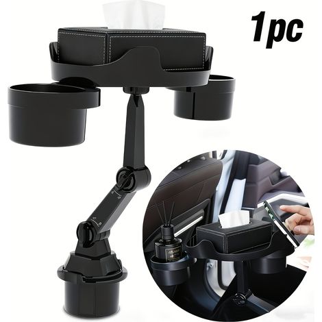 Lot de 1 Plateau et Support Multifonction — Idéal pour les Petits Objets, Boissons, Téléphones et Plus Encore (1/3)