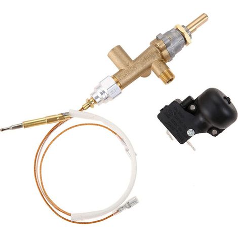 Ensemble de sonde thermocouple, dispositif de protection contre l'extinction de flamme pour chauffage de parasol extérieur, interrupteur de sécurité et ensemble de sonde thermocouple-DOU