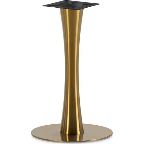 Pied de Table 45 x 45 x 72 cm Acier - Doré (1/3)