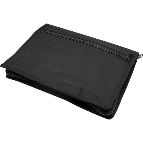 1 Pochette documents véhicule, Compartiments carte permis, Tissu Oxford, Boîte à gants voiture, Organisation papiers auto
