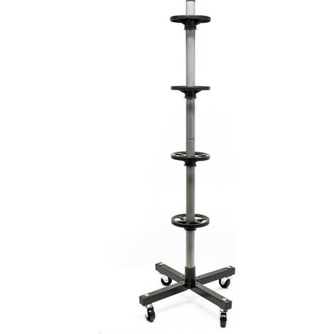 Support de rangement mobile pour pneus jusqu’à 225 mm arbre à pneus garage cave