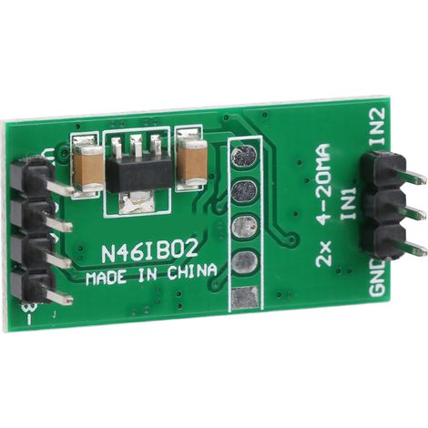 N46IB02 4-20MA RS485 Acquisition de courant analogique ADC RTU 03 06 Codes de fonction (avec broches) (1/5)