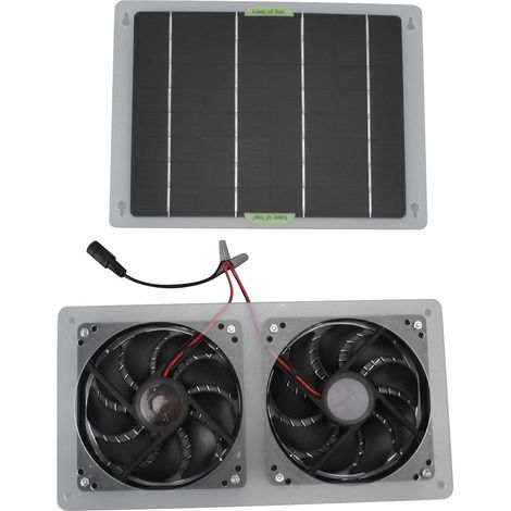 100W 12V Kit de Ventilateur à Panneau Solaire, Résistant Aux (1/5)