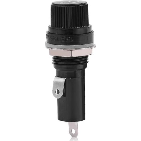 5 Stück Sicherungshalter für Schalttafelmontage für 6 x 30 Glassicherungen AC 125 V 15 A / 250 V 10 A