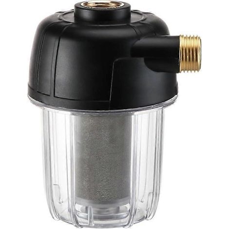 Filtre pour chauffe-eau en acier inoxydable 304, utilisé pour éliminer les sédiments, prévenir la rouille et résister à la corrosion. (1/5)