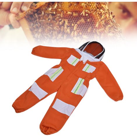Combinaison intégrale respirante en maille 3D pour enfants, anti-abeilles, vêtement anti-abeilles, combinaison d'apiculture respirante, combinaison spéciale d'apiculture, vêtements de protection pour (1/5)