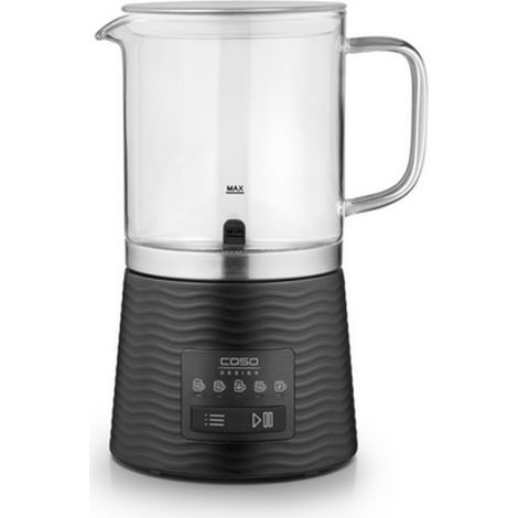 Milchaufschäumer caso CappuLatte schwarz Edelstahl 250 ml