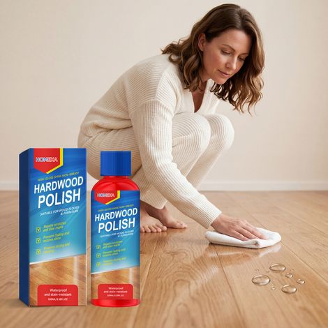 Poliermittel für Hartholzböden, zur täglichen Kratzerreparatur, für glatte und glänzende Böden – 100 ml -- DE (1/5)