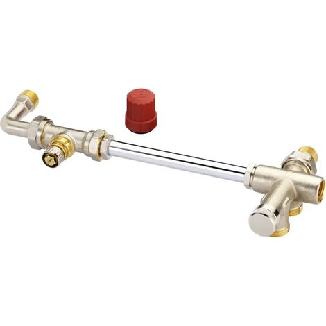 Danfoss Corpo valvola RA-K passaggio diretto con curva, R 1/2, kv: 2,5, 013G3363