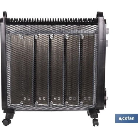 Radiador de mica negro modelo Astana 2000W (1/5)