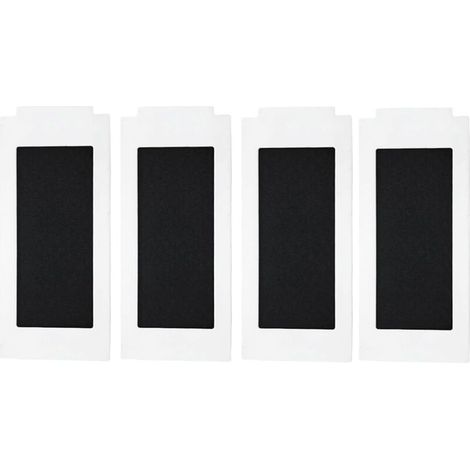 Filtro HEPA di ricambio (confezione da 4) per robot aspirapolvere ECOVACS DEEBOT T30 Pro Omni / T30S / T30 Omni, ad alta efficienza (1/5)