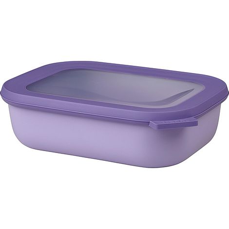Bol Multifonction Rectangulaire - Boîte Conservation Alimentaire avec Couvercle - Convient comme Boîte de Hermétique pour le Réfrigérateur, Micro-ondes (1/5)