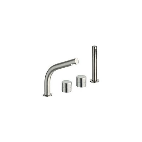 MITIGEUR BAIN/DOUCHE SUR GORGE 4 TROUS AVEC DE REMPLISSAGE SX - CRISTINA ONDYNA SX12428 (1/2)