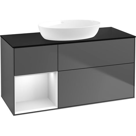 Villeroy & Boch FA62MTGK Meuble sous-lavabo Finion FA6 (1/2)