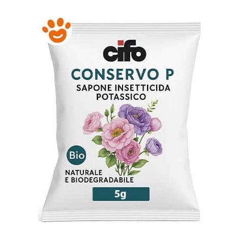 Cifo Conservante per Fiori Recisi Conservo P - Confezione 5 Gr -