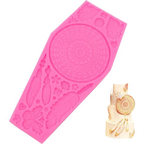 Moule en silicone 3D pour fudge et pâtisserie pour décoration de gâteaux et cupcakes accessoire pour chocolat et bonbons pour anniversaire