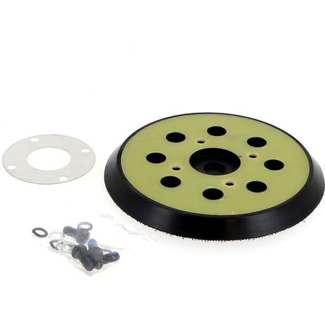 Plateau de ponçage 123mm – Compatible ponceuse Skil 7445/7455 – Pour bois dur et teck – Poncage précis sans éclats (1/2)