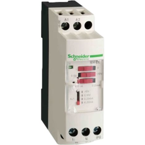 Rmcl55bd Schneider - Convertisseur Analogique Universel 4-20ma / 0-10v - Convertisseur Courant Tension Zelio Analog (1/2)
