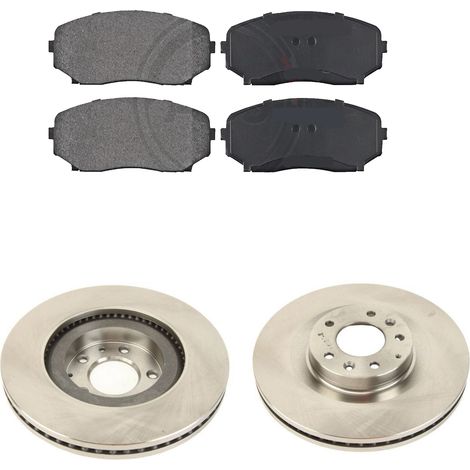 KIT FRENI ANTERIORI compatibile con MAZDA CX-7 (ER) - DISCHI + PASTIGLIE OEM: FDB4365 / 18029 /SOSTITUZIONE DIRETTA/BASSA POLVERE/SILENZIOSO